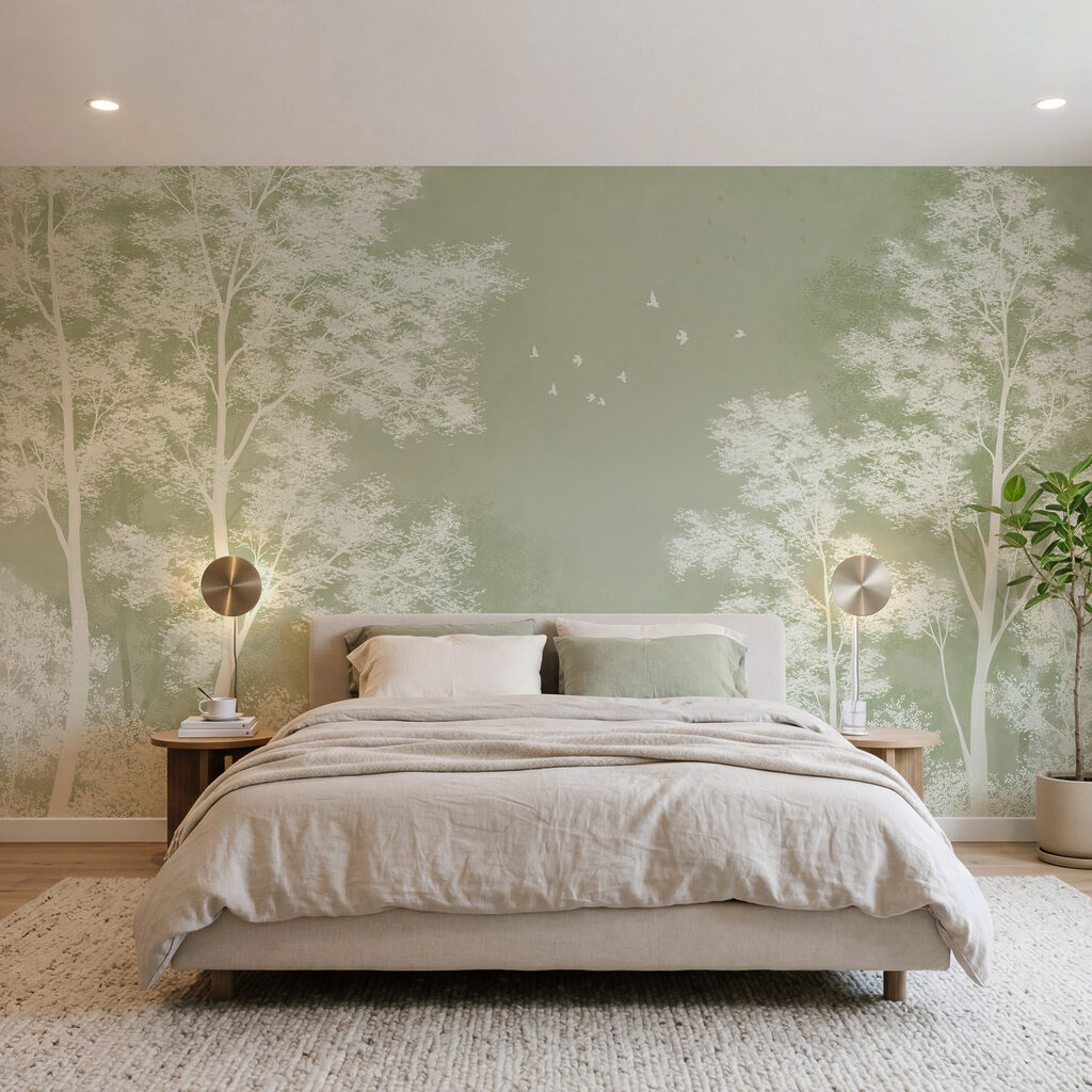 Trees in Soft Outline — interior 2