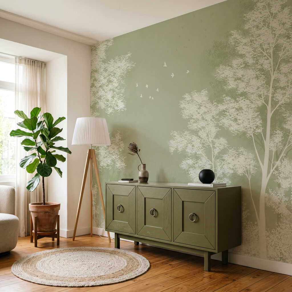 Trees in Soft Outline — interior 3