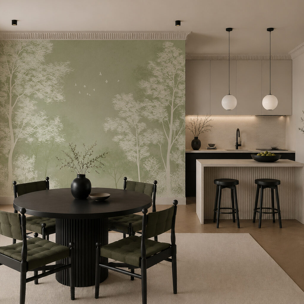 Trees in Soft Outline — interior 5