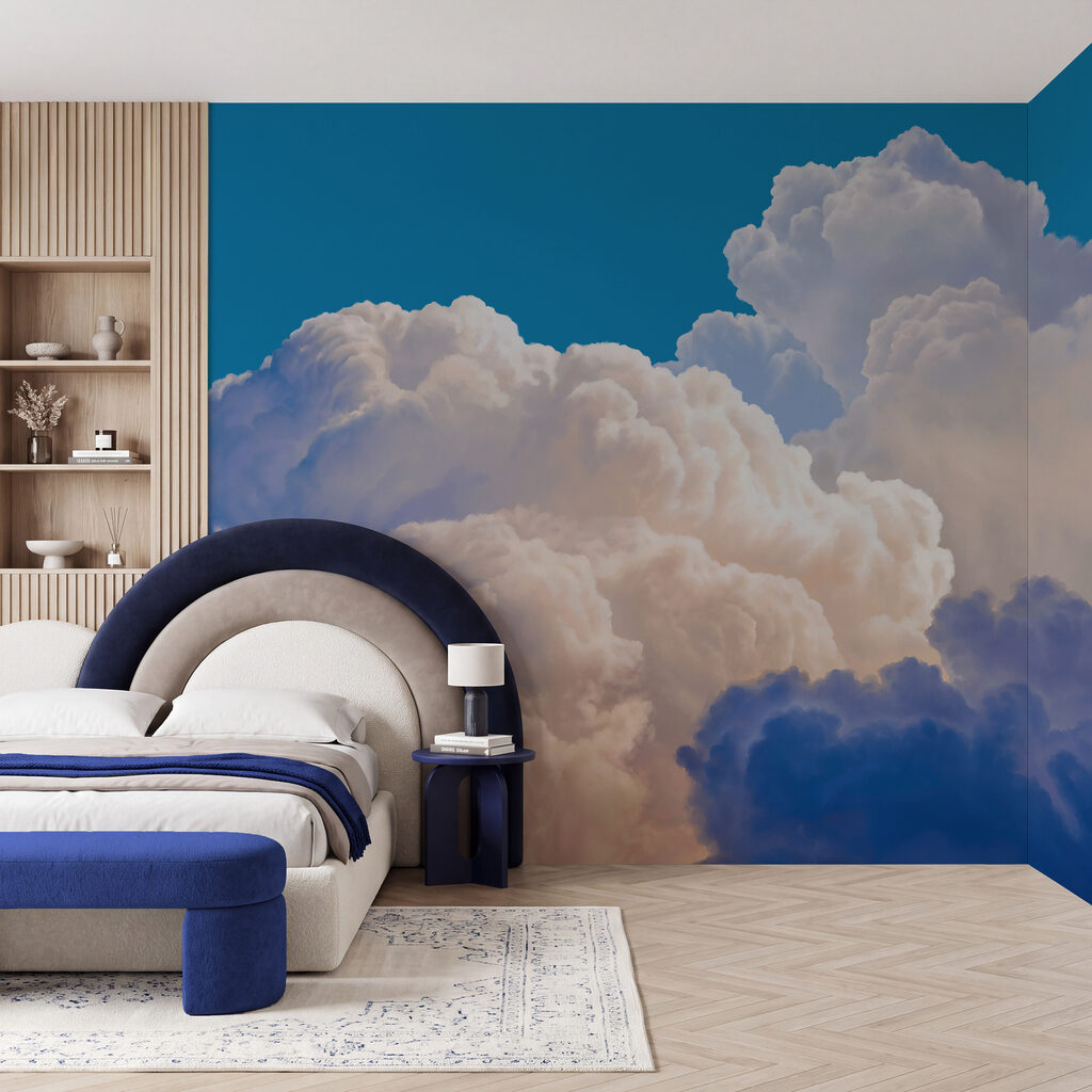 Clouds Rising in an interior