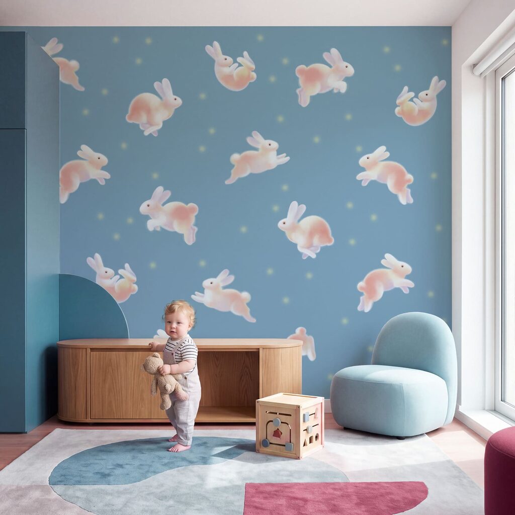 Rabbit Garden in an interior