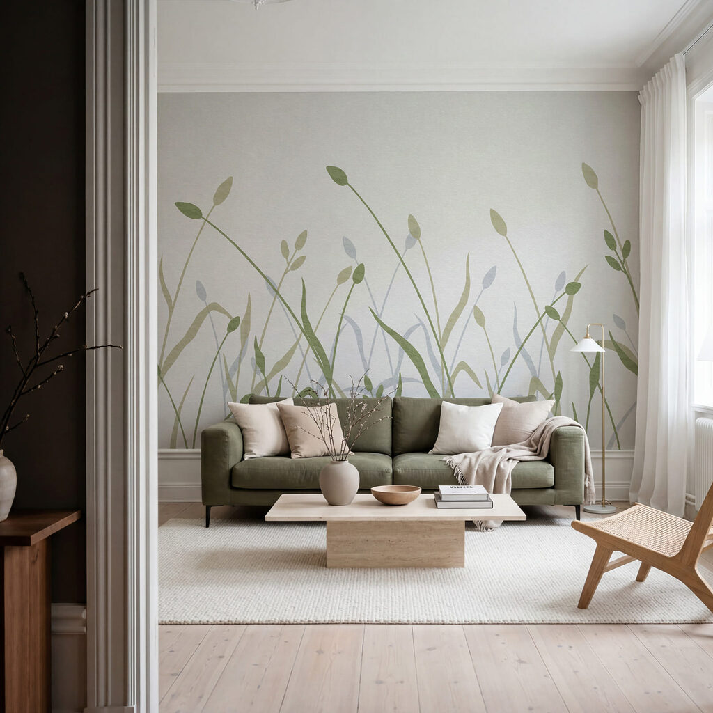 Meadow Grass Drawing — interior 1