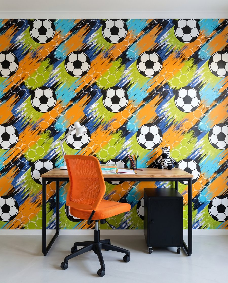 Football Fever in an interior