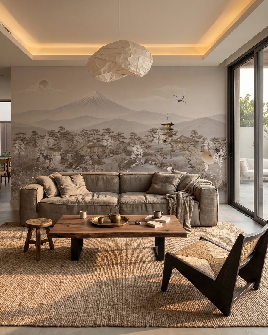 Cranes in the Mountains — interior 4