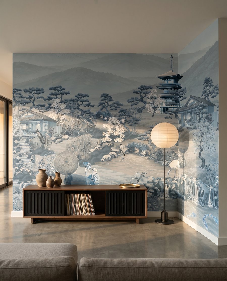 Cranes in the Mountains — interior 1