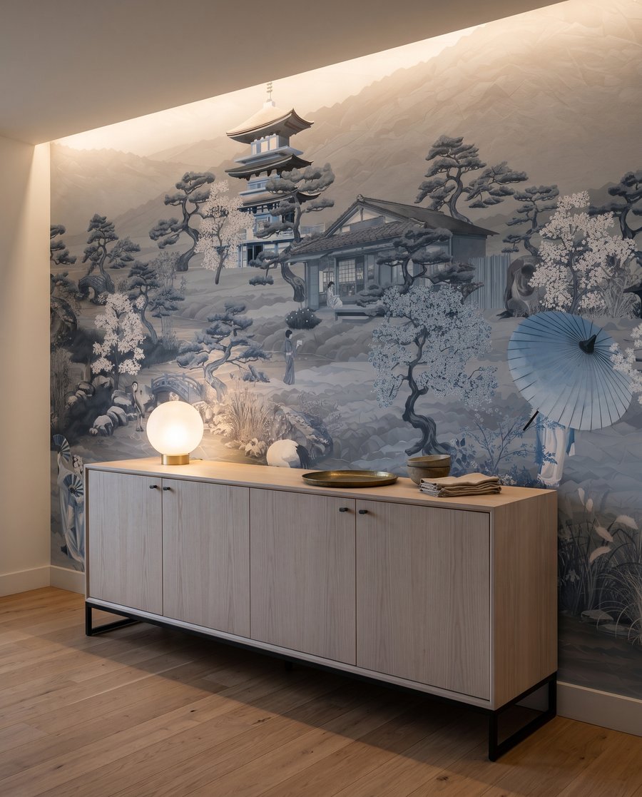 Cranes in the Mountains — interior 2