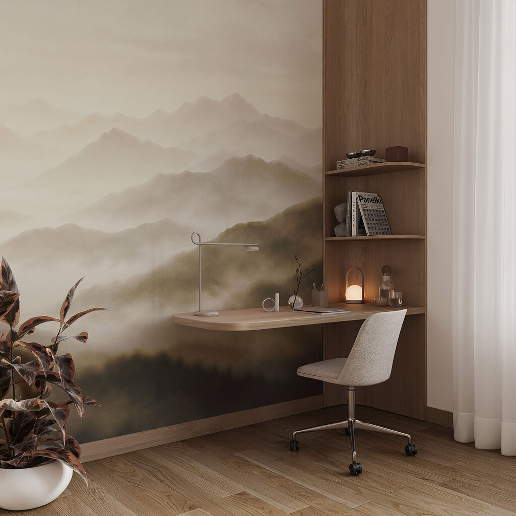 Mountain Layers at Dawn — interior 1