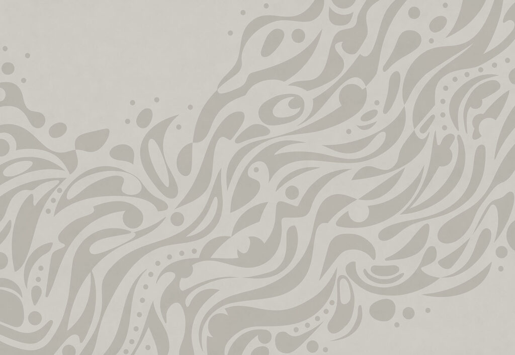 Flowing Leaf Motifs — full design