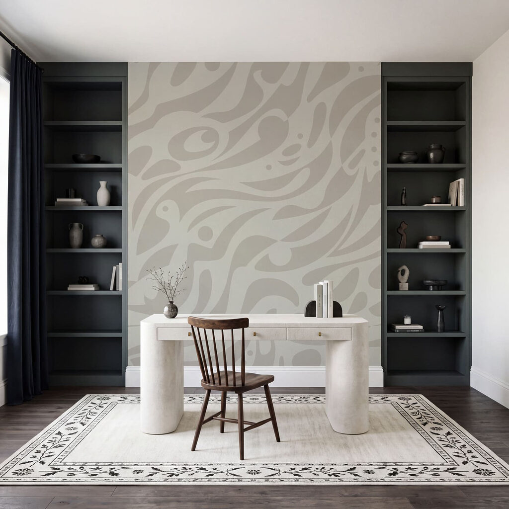 Flowing Leaf Motifs — interior 3