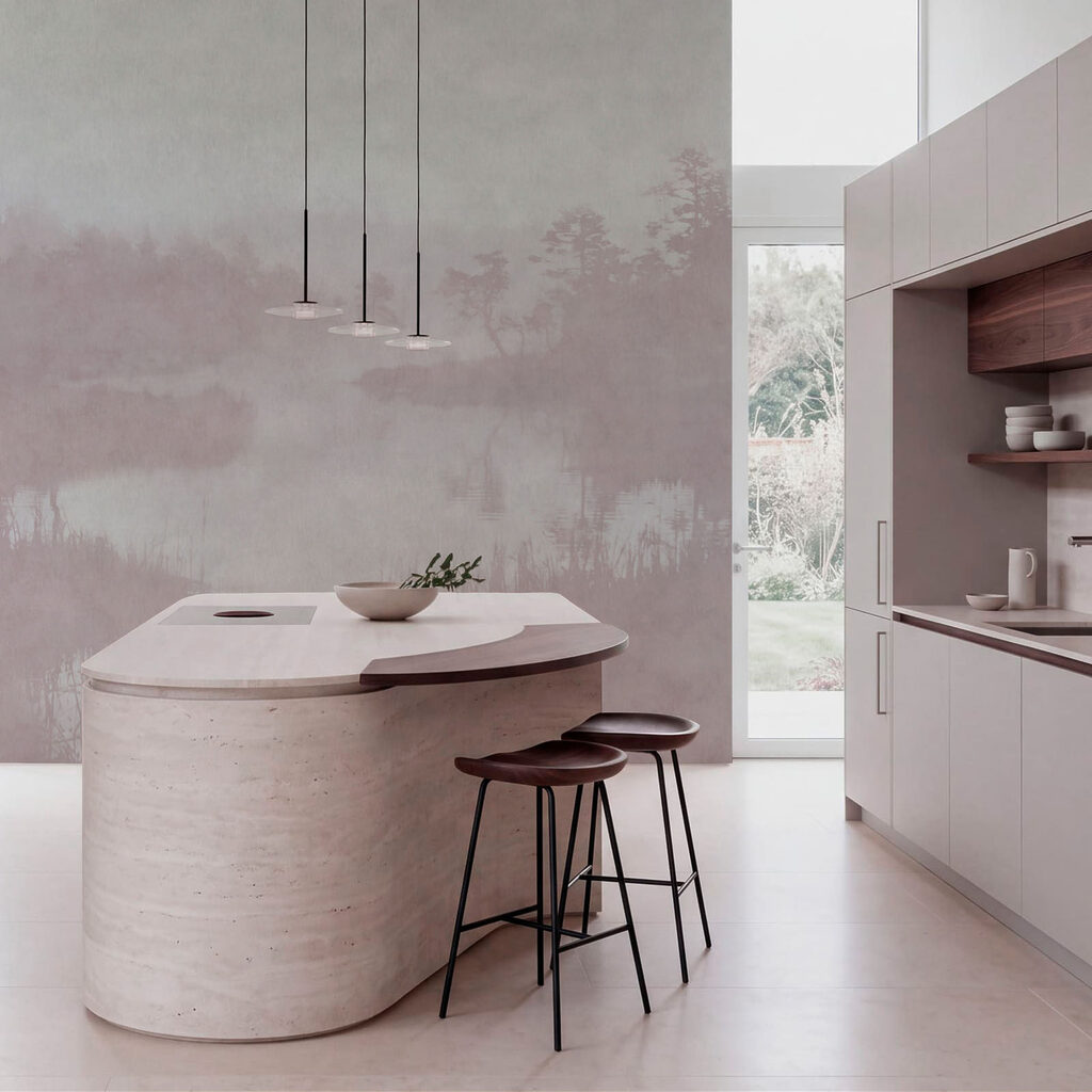 River Through Hazy Woods — interior 3