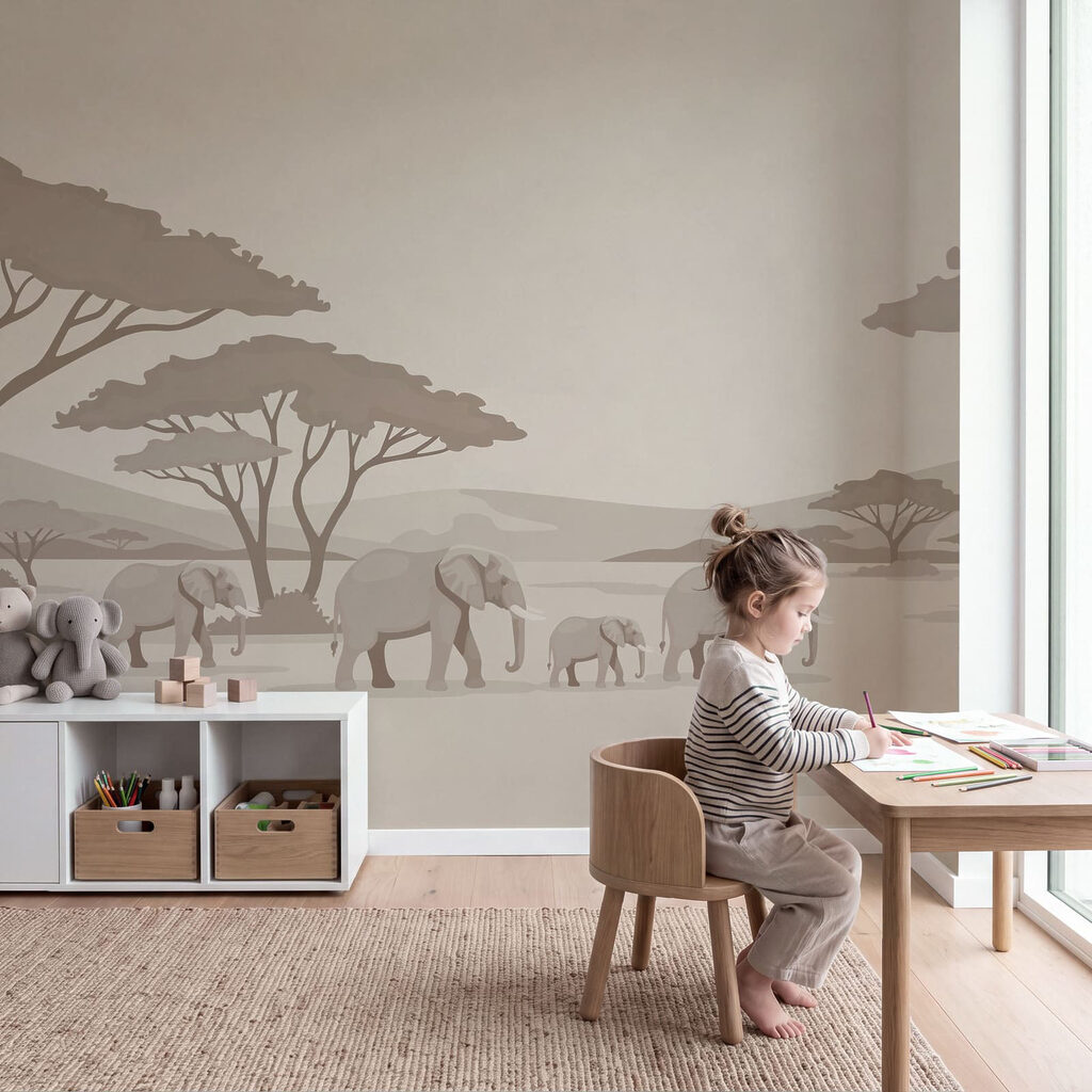 Safari in Silhouette — interior 2