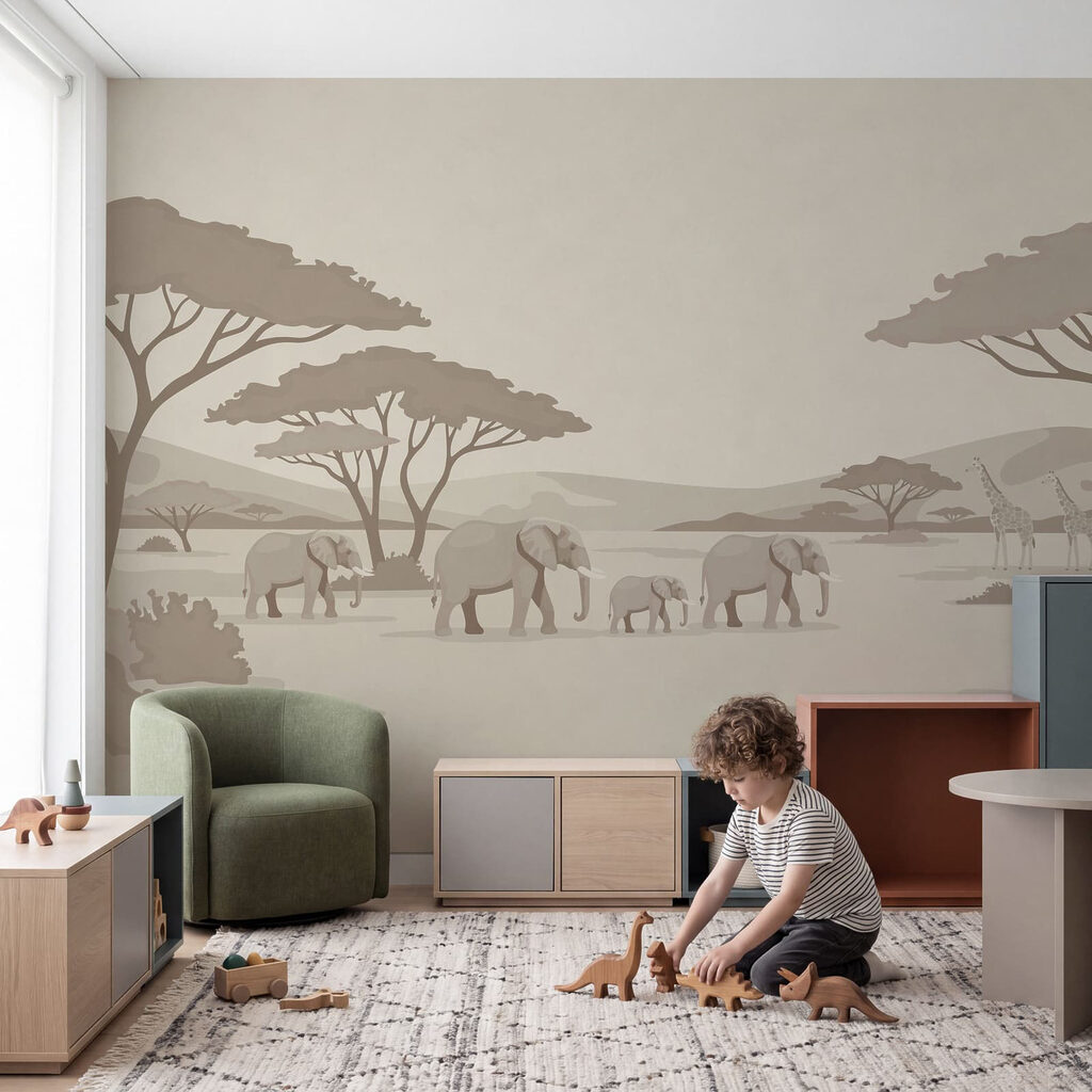 Safari in Silhouette — interior 3