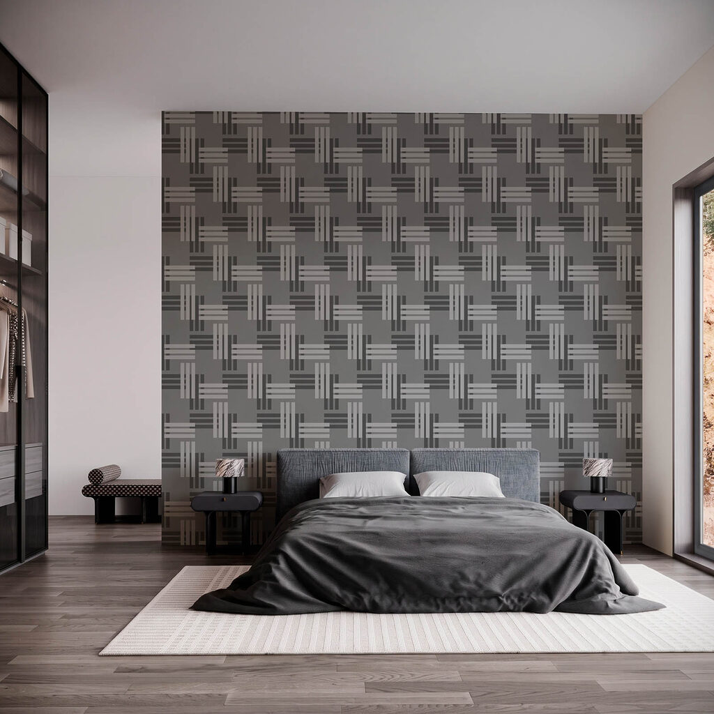 Woven Checks in an interior