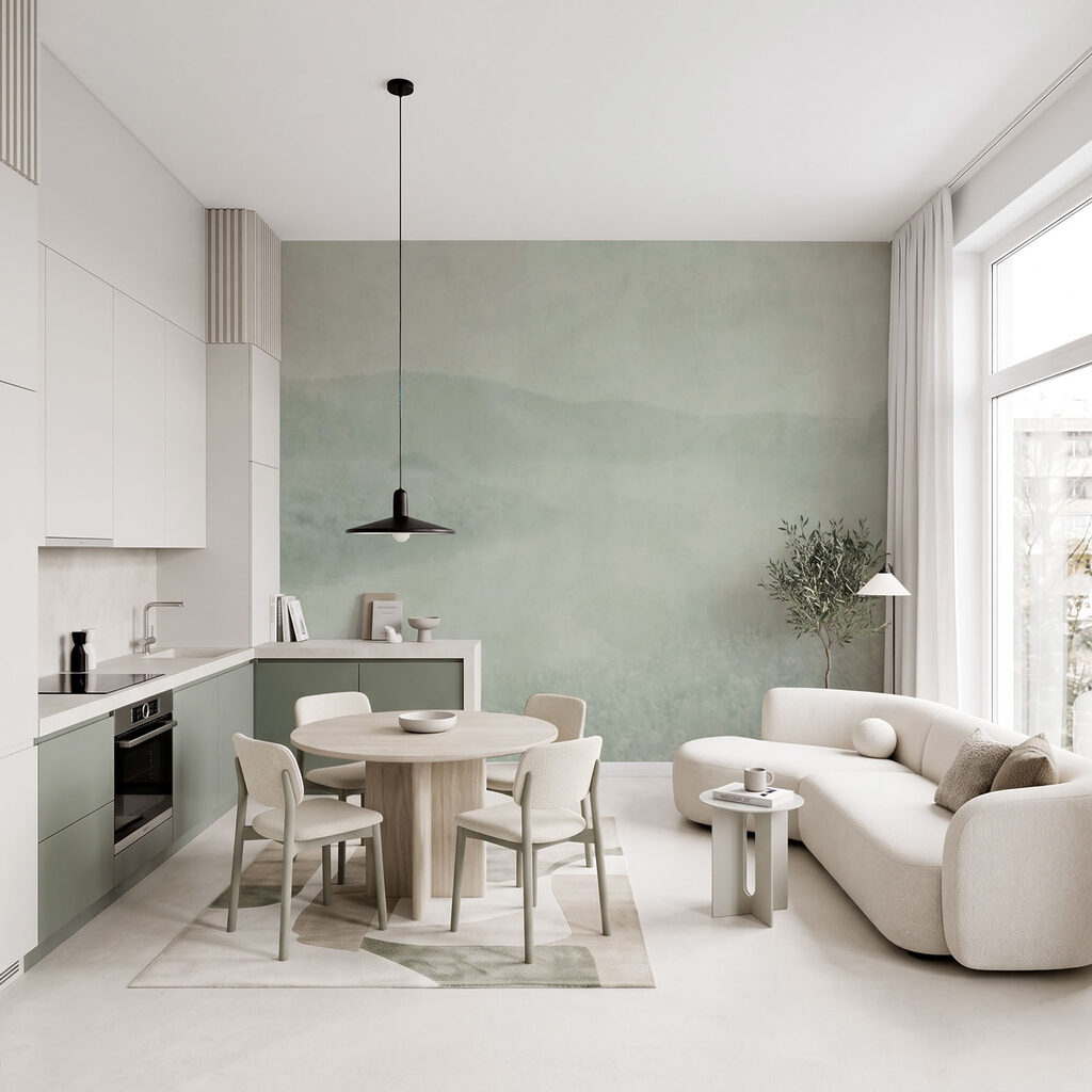 Landscape Reverie in an interior
