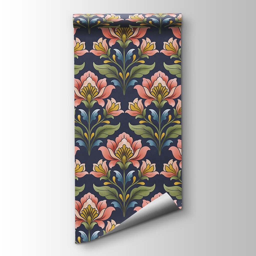 Folk Leaf Pattern — product view
