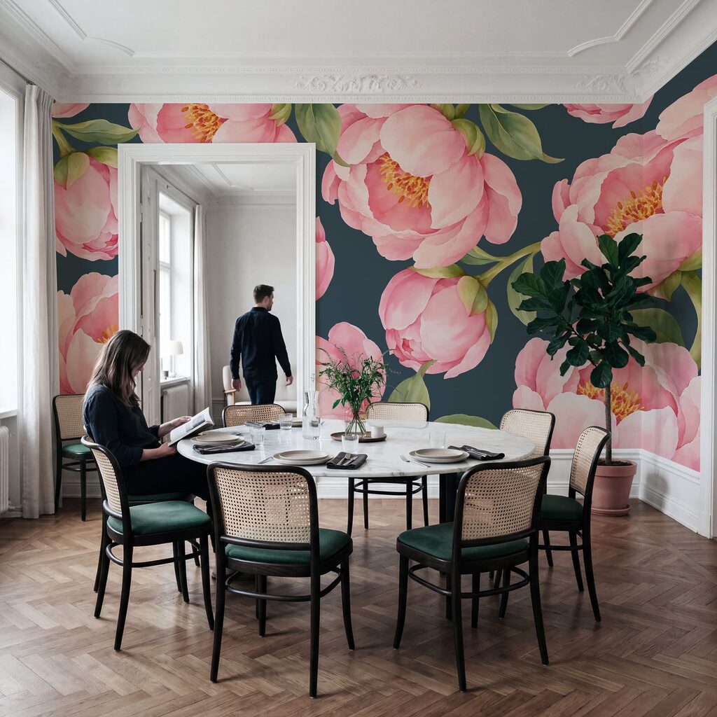 Peony Tapestry — interior 4