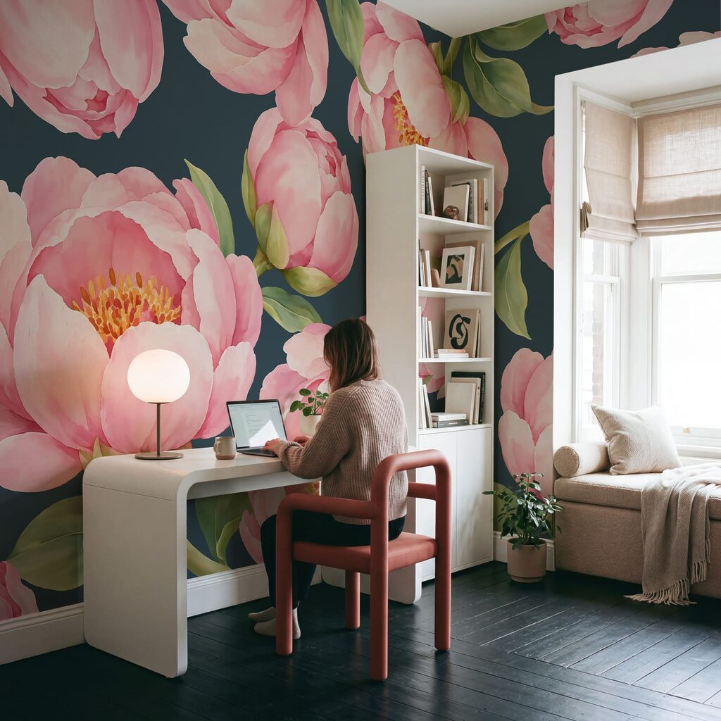 Peony Tapestry — interior 5