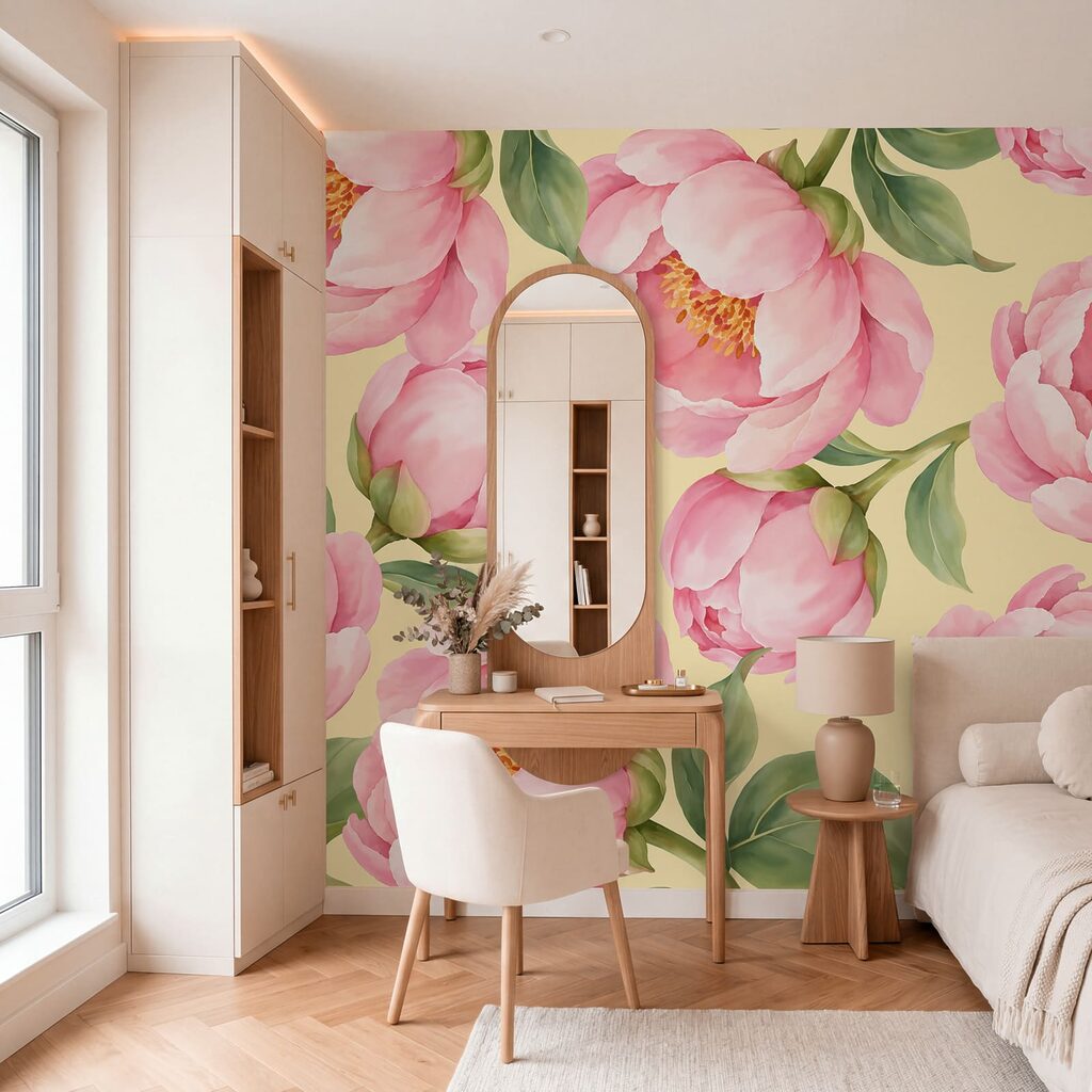 Peony Tapestry — interior 1