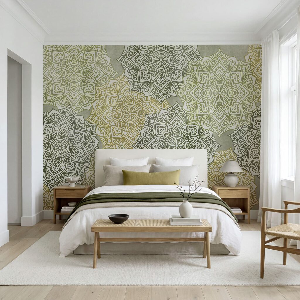 Ornamental Tile Pattern in an interior