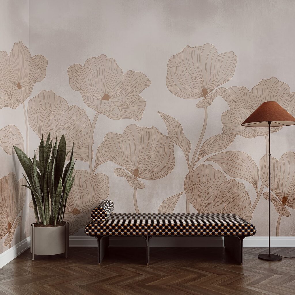 Meadow Petal Silhouettes in an interior