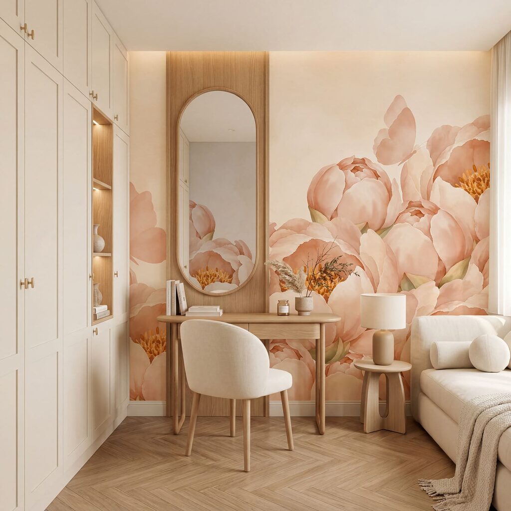 Peonies and Butterflies — interior 3