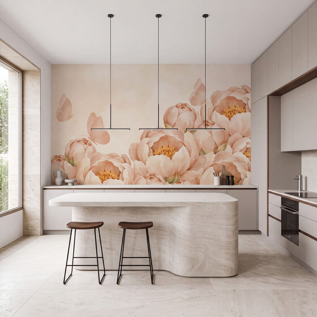 Peonies and Butterflies — interior 5