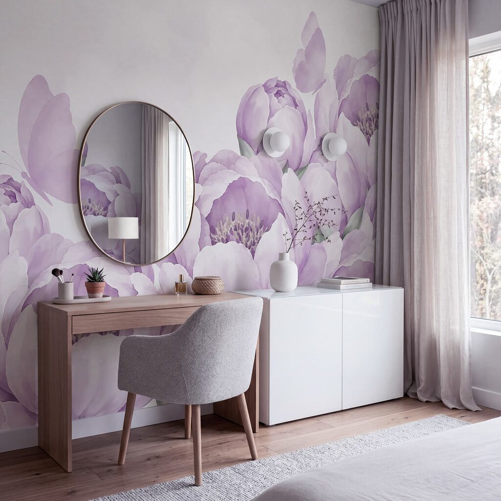 Peonies and Butterflies — interior 2