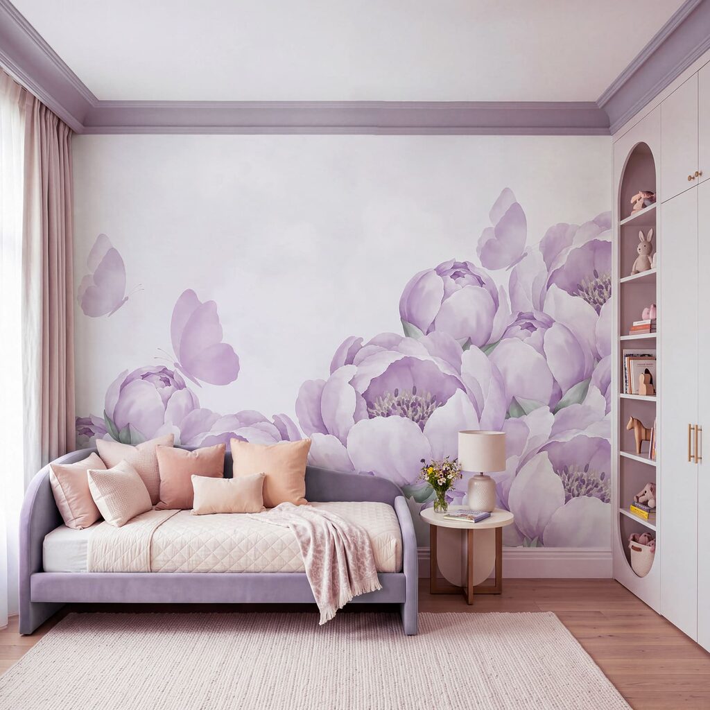 Peonies and Butterflies — interior 4