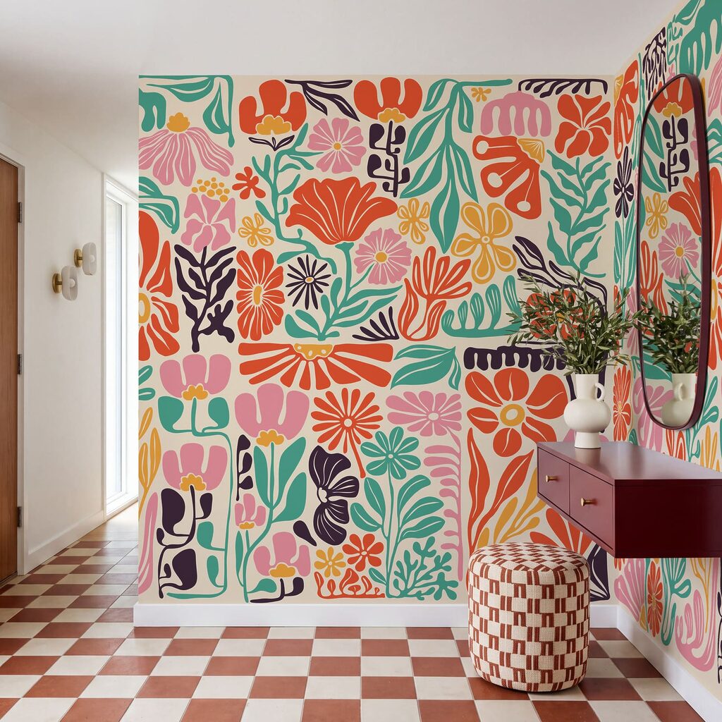 Folk Garden in an interior