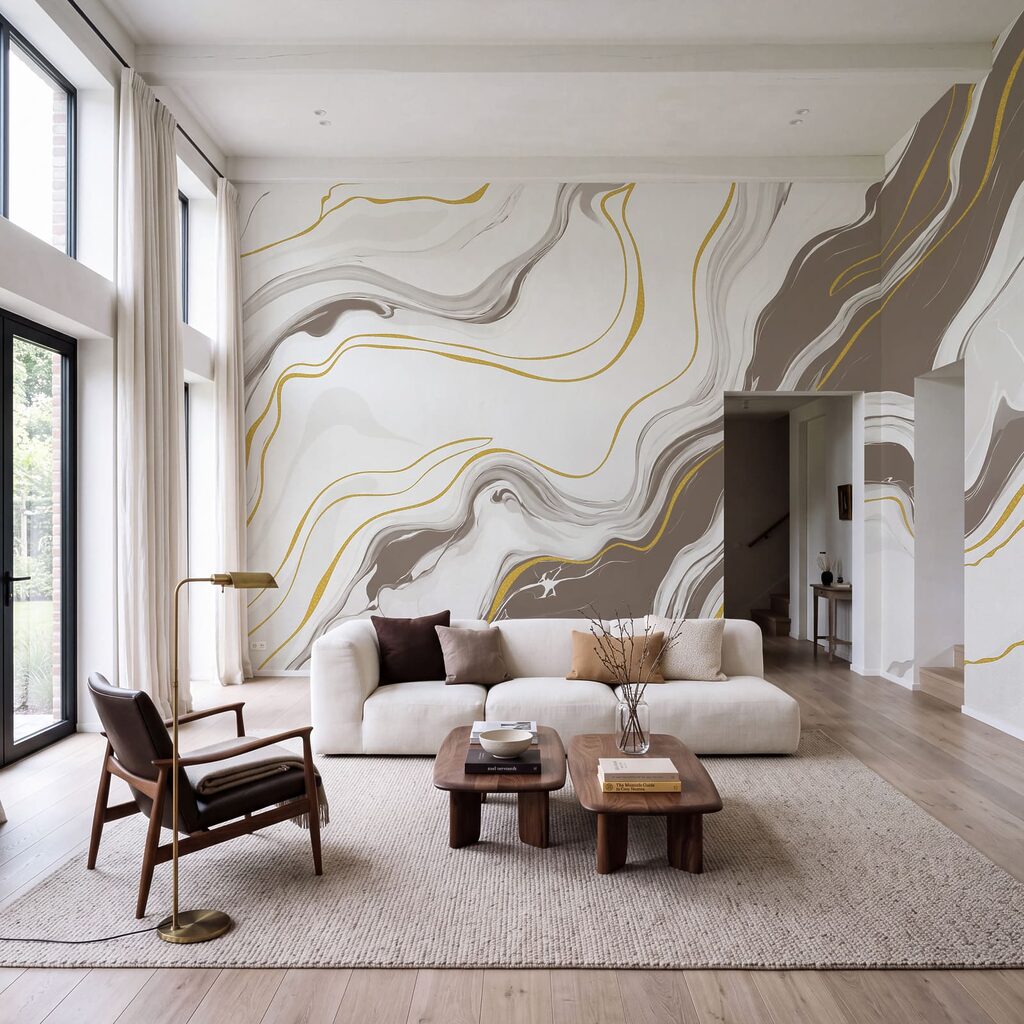Marbled Colour Bands — interior 2