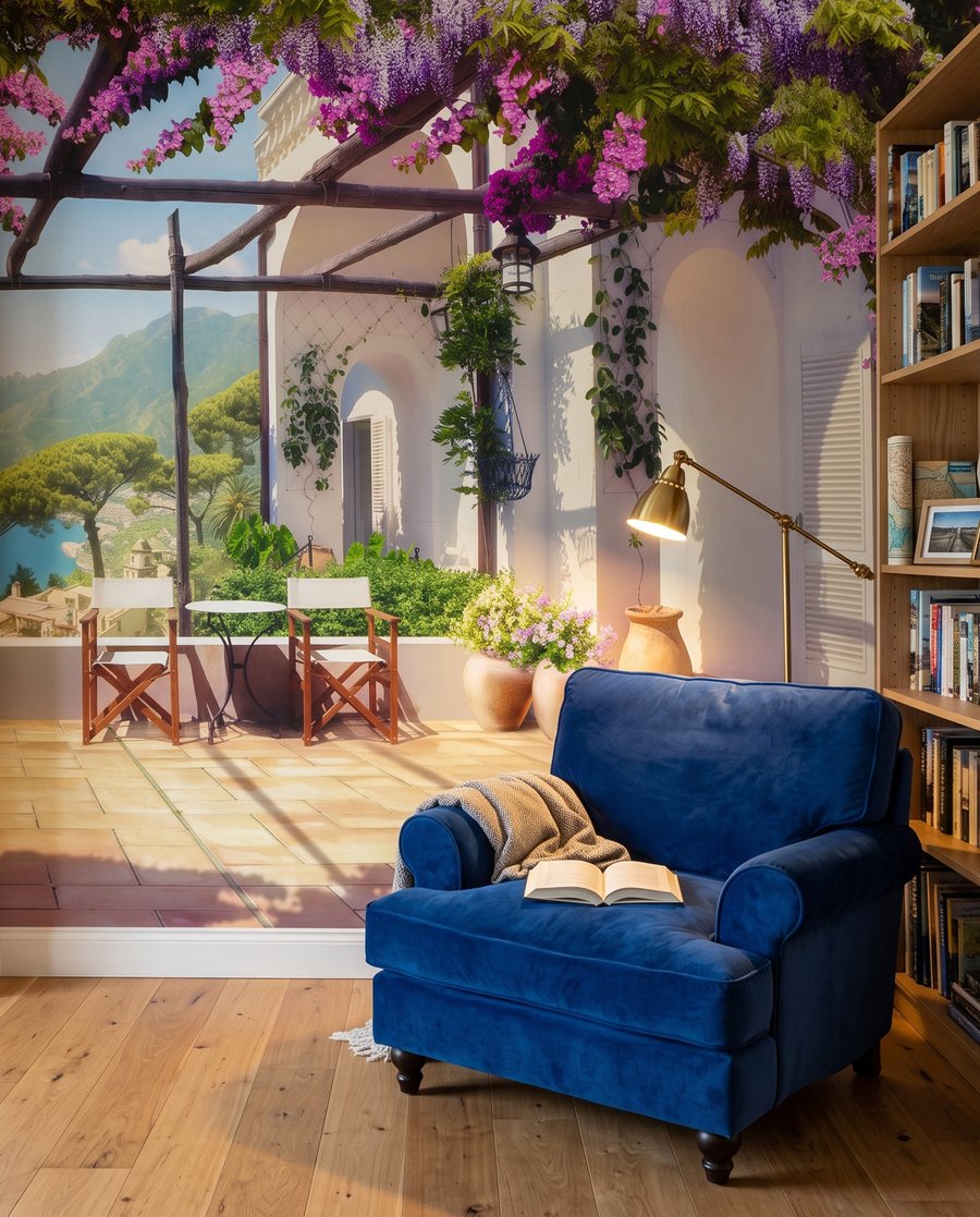 Terrace in Bloom in an interior