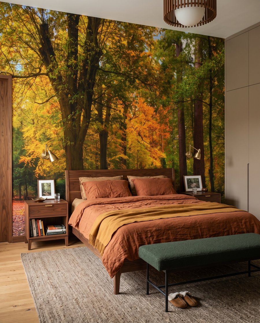 Autumn Path in an interior