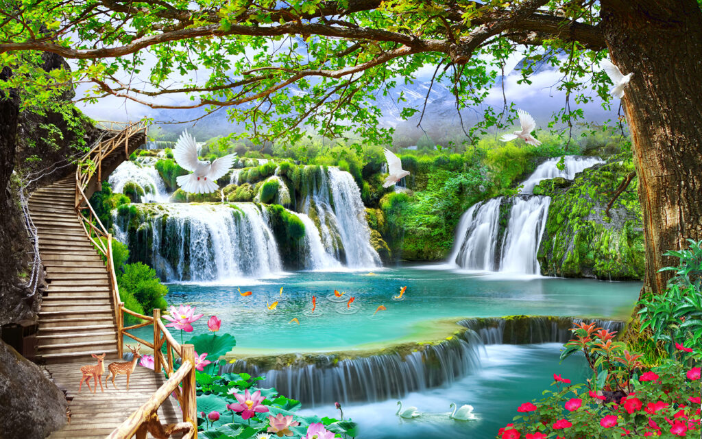 Waterfall Walk — full design