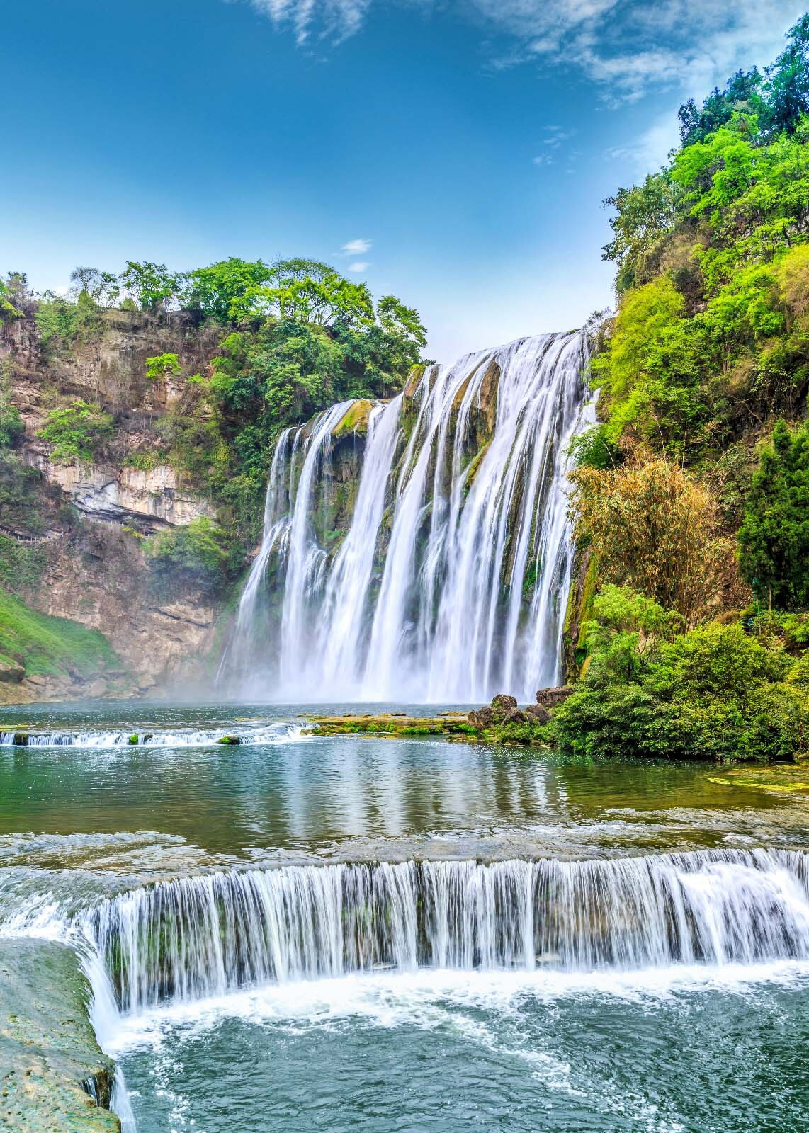 Waterfall Steps — full design