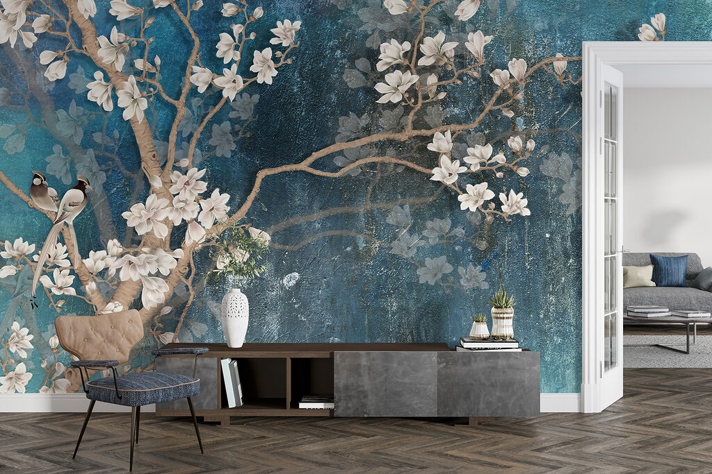 Blossom Against Blue — interior 9