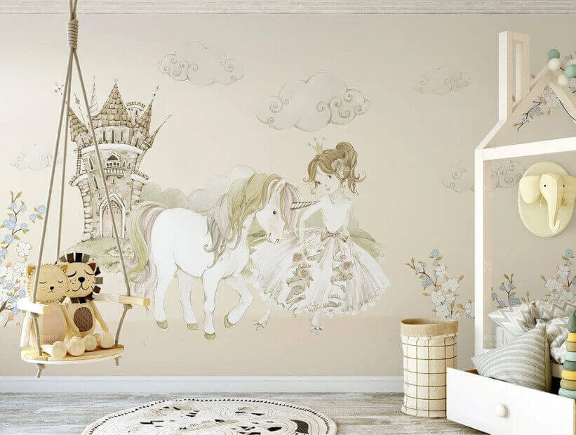 Unicorn Castle Tale in an interior