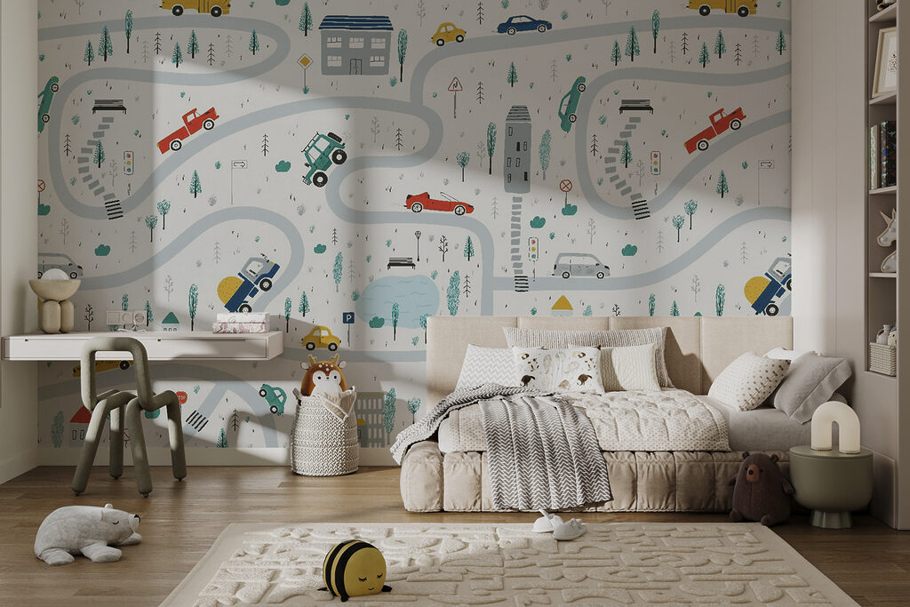 Little Town Roads in an interior