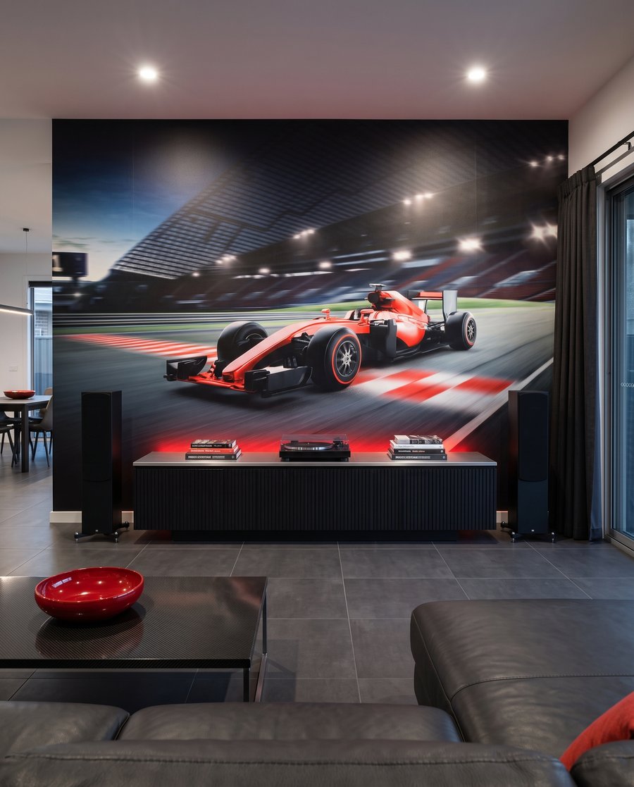 Race Night in an interior