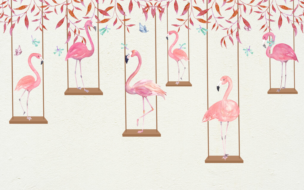 Flamingo Swings — full design