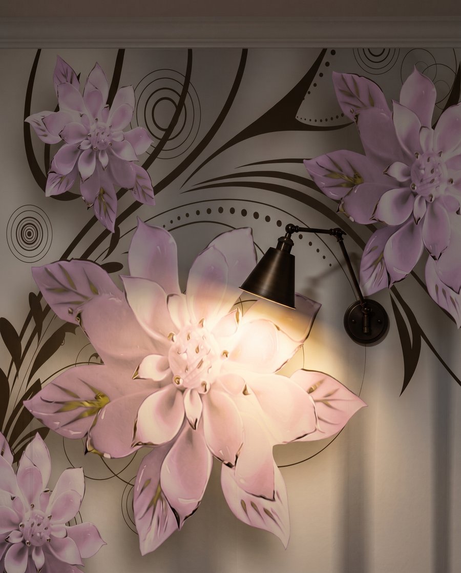 Through the Blossom — detail