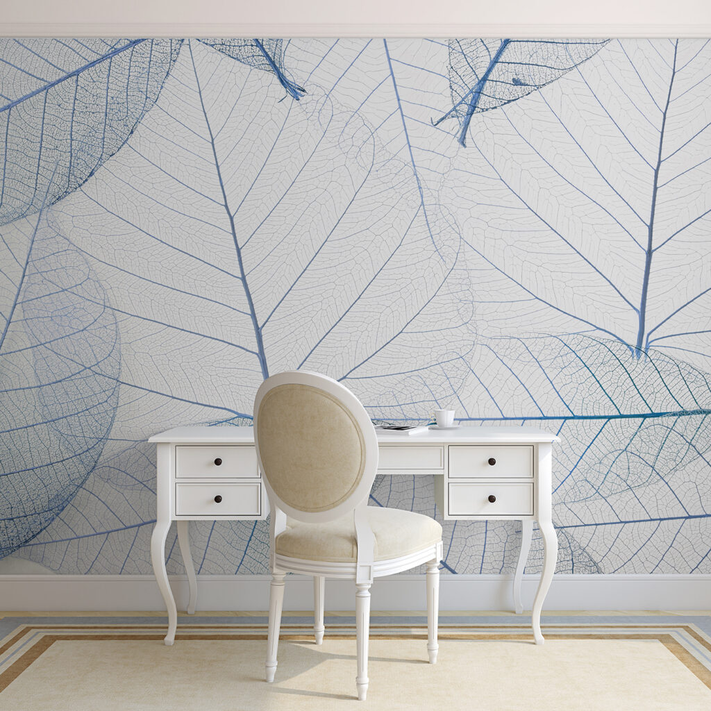 Leaf Skeletons in an interior