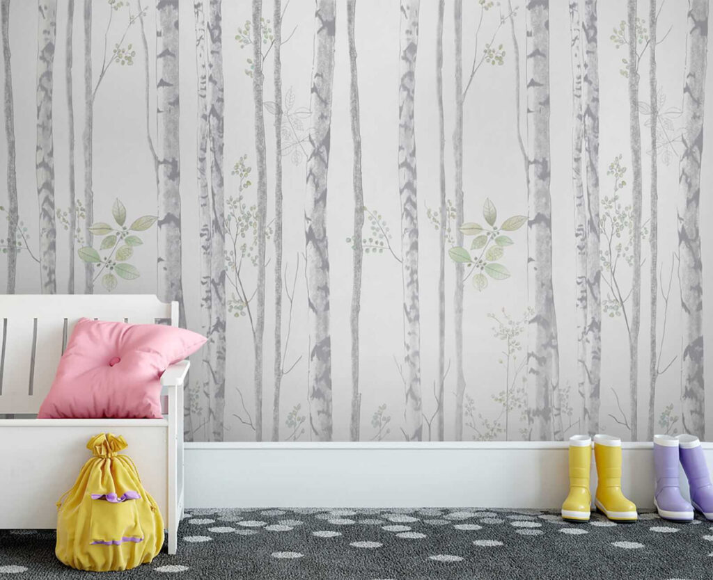 Birch Tree Pattern — interior 5
