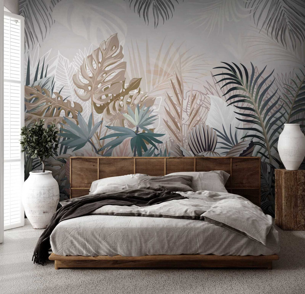 Gathered Tropical Leaves — interior 3