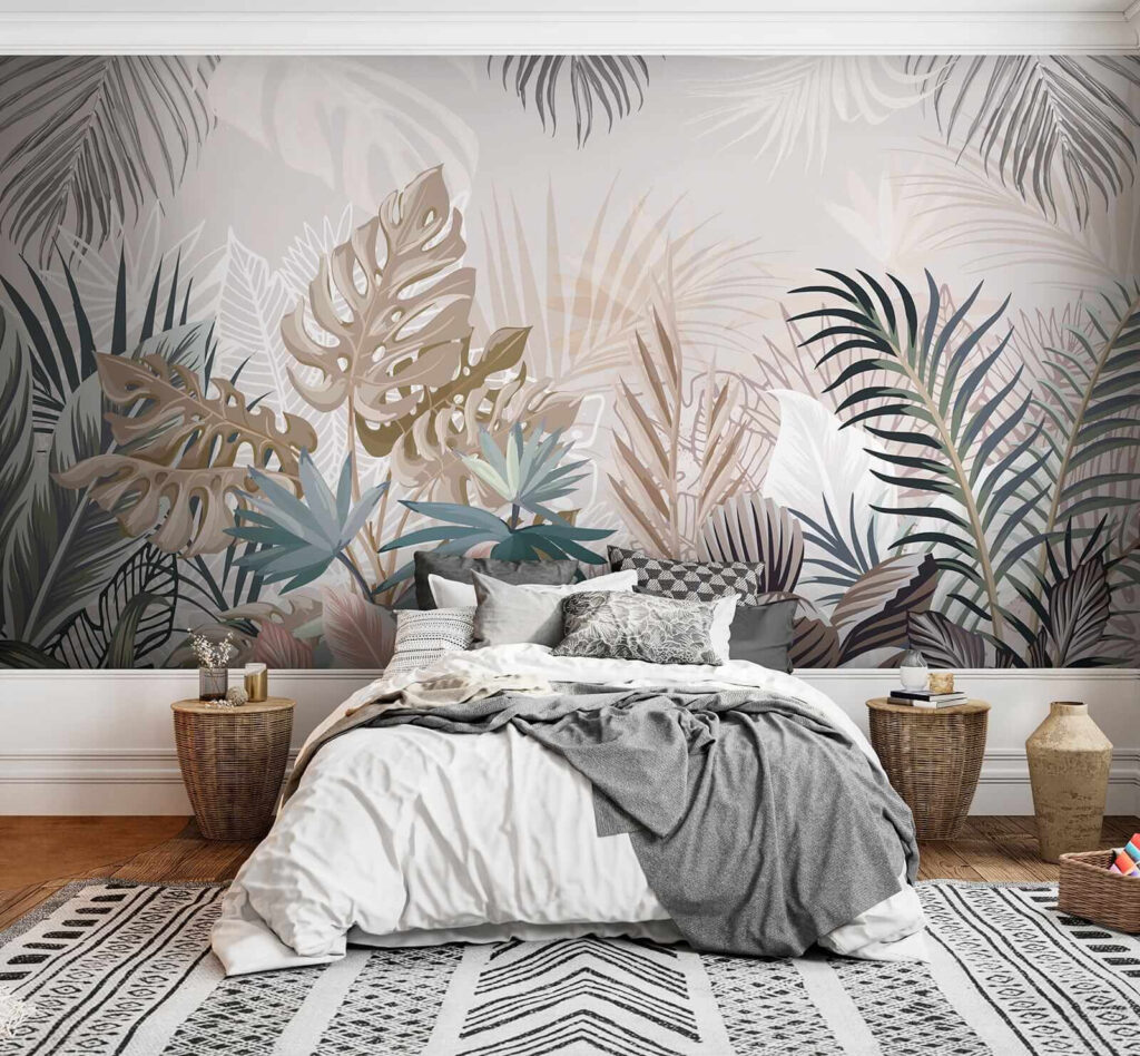 Gathered Tropical Leaves — interior 4