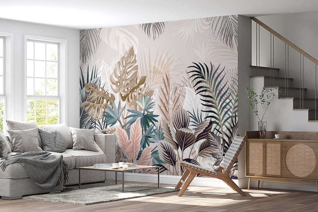 Gathered Tropical Leaves — interior 10