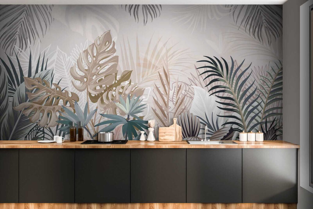 Gathered Tropical Leaves — interior 9