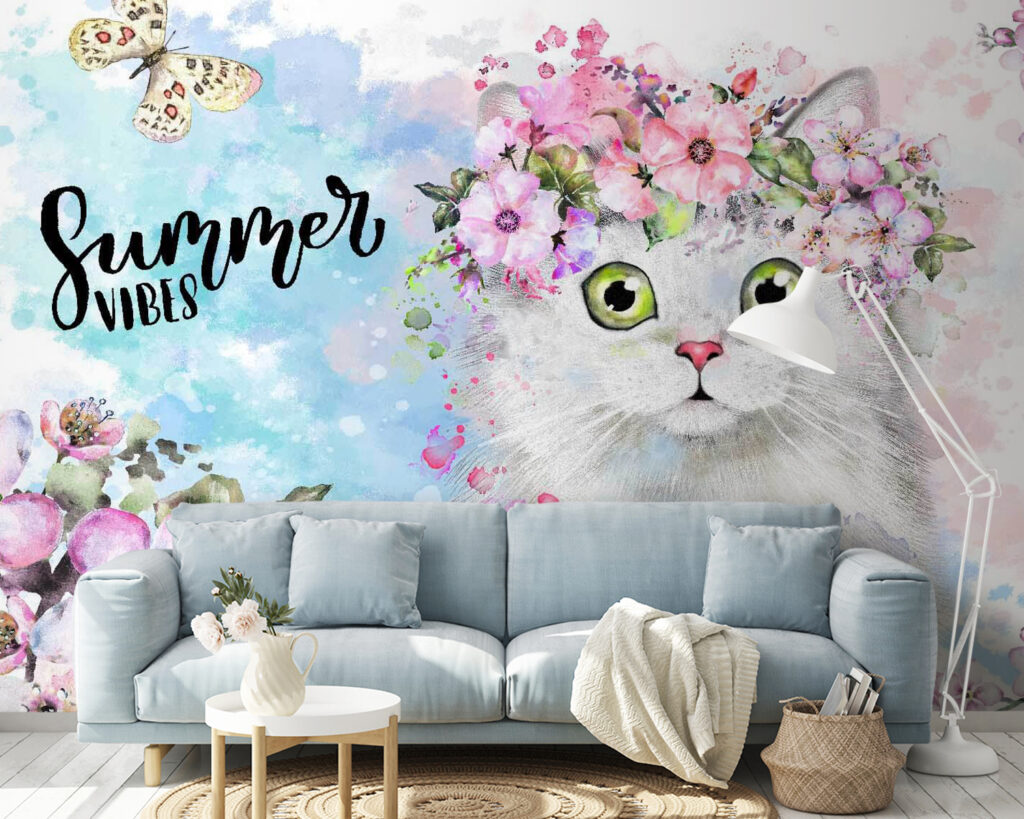 Flower Crown Cat — interior 2