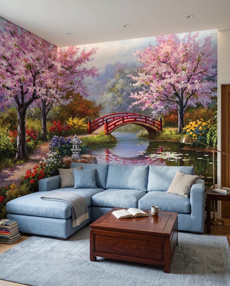 Blossom Bridge in an interior