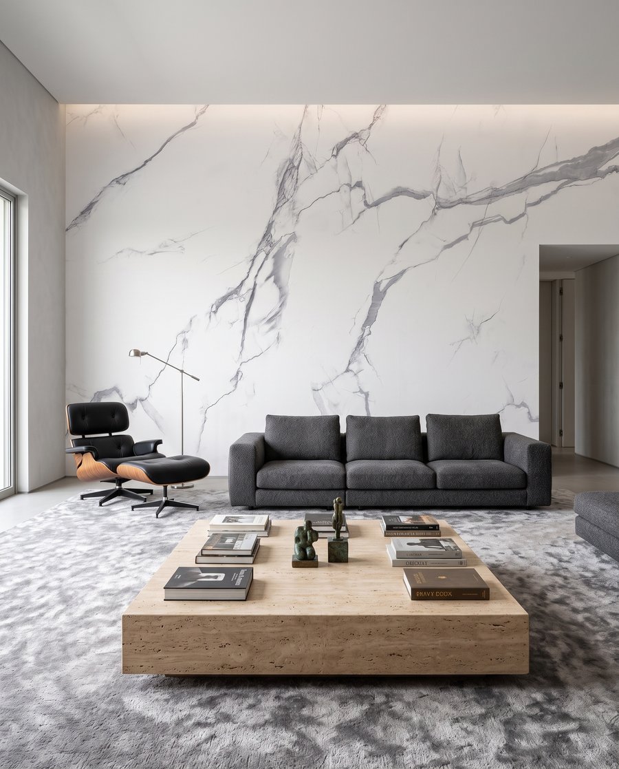 Marble Branching in an interior