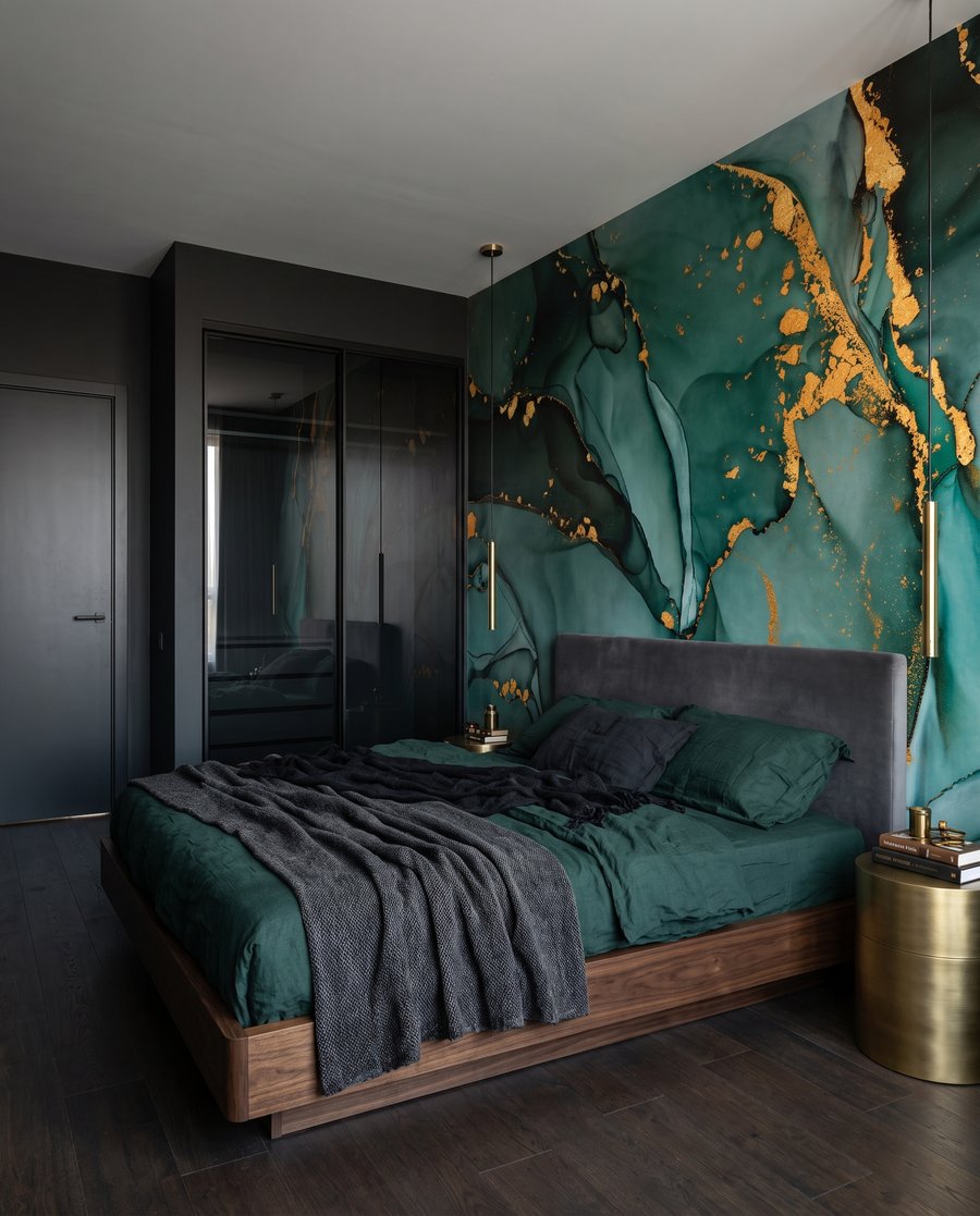 Mineral Branches in an interior